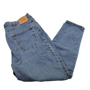 Vintage Levi's 550 Womens Size 22 Relaxed Fit Tapered Leg Jeans Made in USA 2002
